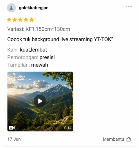 pemandangan syahdu Baru